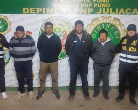 Puno: “Criminal gang for receiving stolen vehicles dismantled in Juliaca”