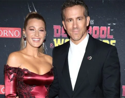 Ryan Reynolds reveals the name of his fourth daughter at the premiere of 'Deadpool & Wolverine'