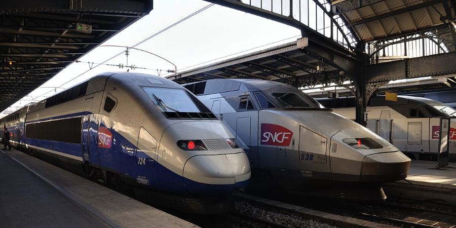 Sabotaje, Trenes de alta velocidad en parís