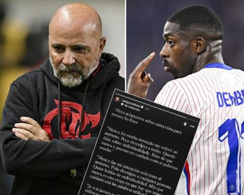 Sampaoli apologizes for his unfortunate comment about Dembélé: "It was never my intention to refer to autism"