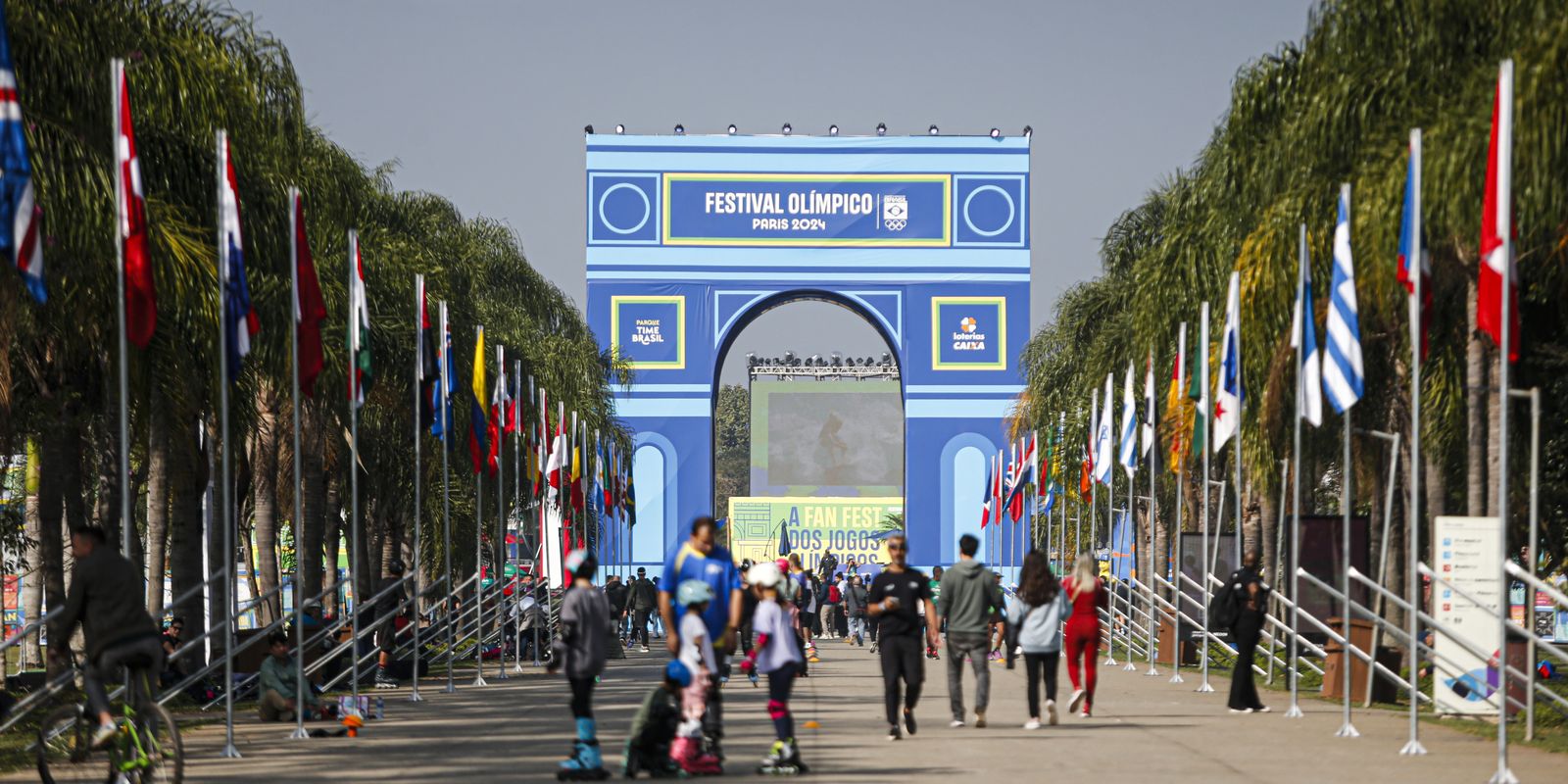 São Paulo creates mini Champs-Élysées to celebrate Paris Olympics