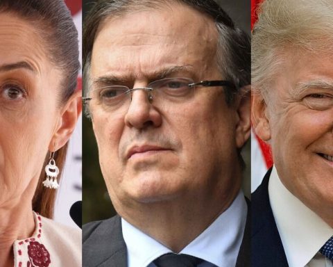 Sheinbaum and Ebrard engage with Donald Trump's electoral speech