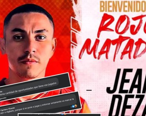 Sport Huancayo announces Jean Deza as a new hire and this is how netizens react