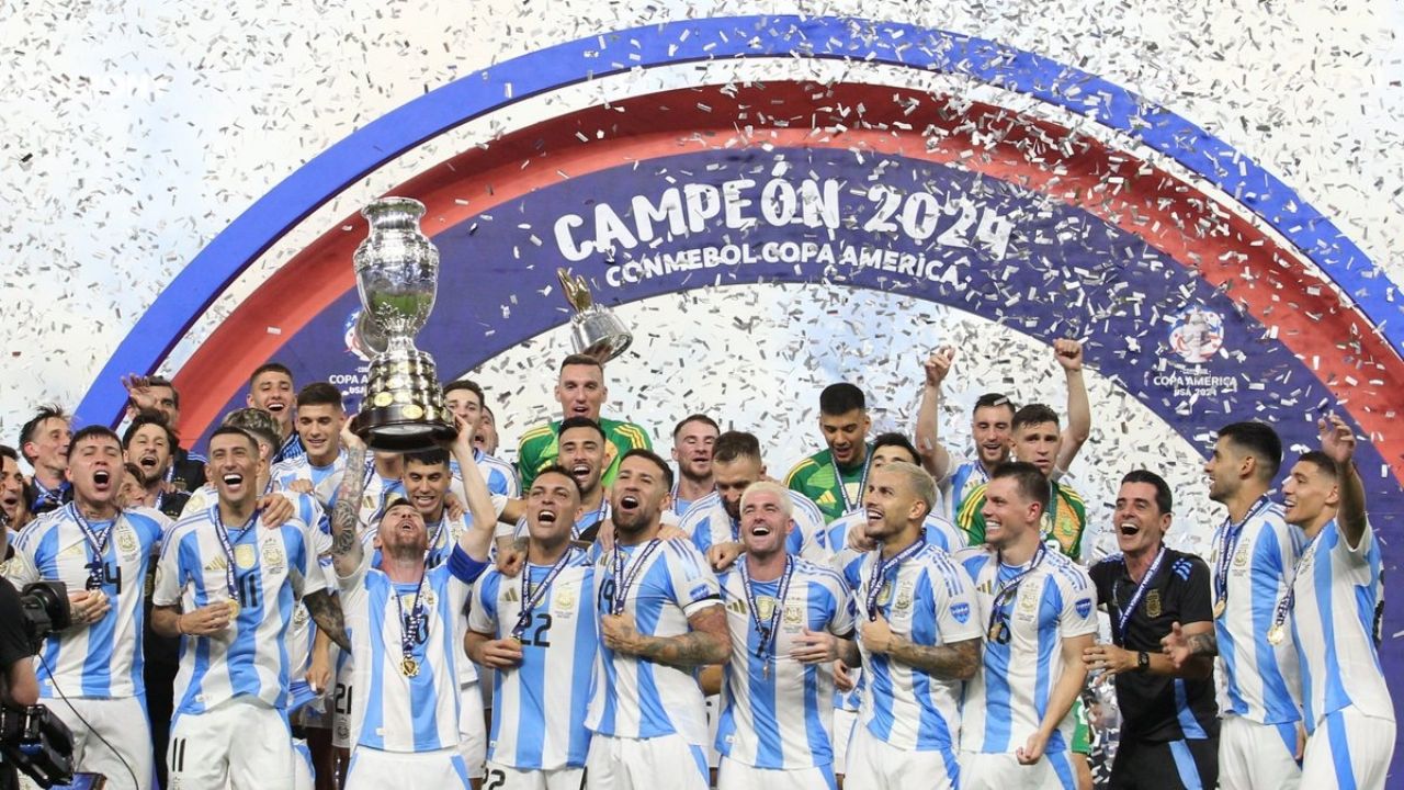 The Argentine National Team was crowned two-time champion of America