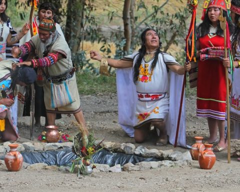 The pagapu wanka, an ancestral ritual that worships the deities to obtain better harvests