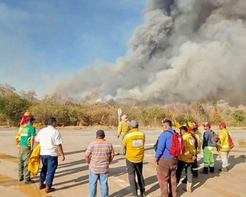 This Sunday, Bolivia has more than 10 thousand hot spots, 90% of them in Santa Cruz; the climatic conditions that favor fire are worrying