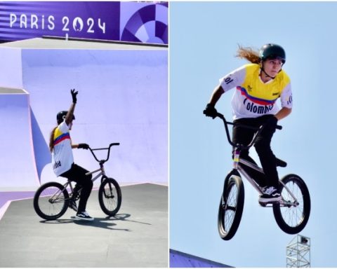 Vallecaucana is a BMX Freestyle finalist at the Olympic Games and is going all out in search of a medal