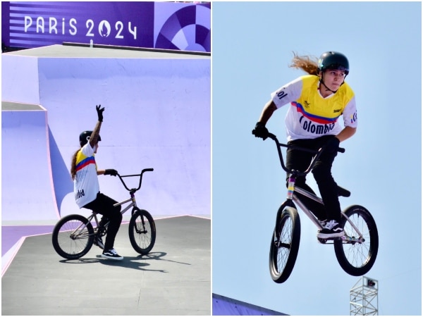 Vallecaucana is a BMX Freestyle finalist at the Olympic Games and is going all out in search of a medal