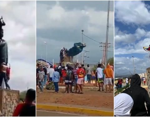 cubanet-cuba-protesta-venezuela-estatua1