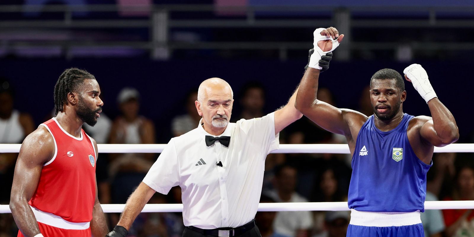 Wanderley Pereira is one win away from a medal at the Paris Games