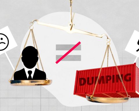 What is dumping in international trade?