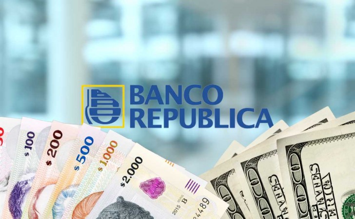 What is the price of the dollar today? Exchange rates of the Banco República (BROU)