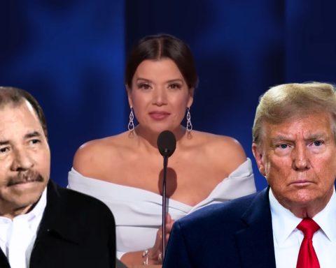 A Nicaraguan woman calls Trump a “dictator” and compares him to Ortega during the Democratic Convention