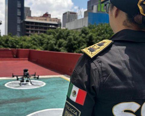 Águila Unit: the eyes of the SSC to monitor Mexico City from the air