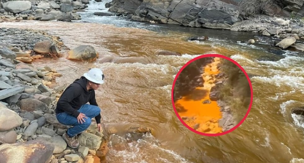 Áncash: River pollution allegedly caused by mining tailings reported