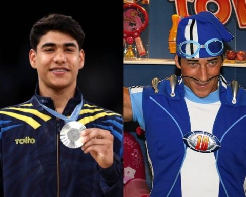 Ángel Barajas, medallista de plata en gimnasia artística en París 2024, inspirado por LazyTown