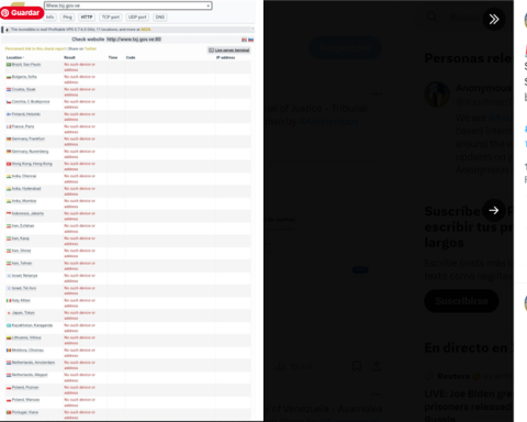 Anonymous claims responsibility for cyberattack on Venezuelan government websites