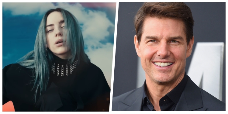 Billie Eilish y Tom Cruise