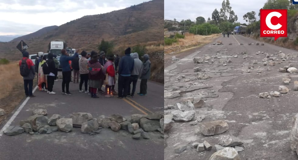 Ayacucho: Huanta begins indefinite anti-mining strike and blocks roads