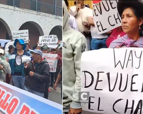 Ayacucho: Two districts begin a 48-hour strike against Wilfredo Oscorima