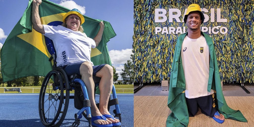 Beth Gomes and Gabrielzinho will carry the Brazilian flag at the Paralympics