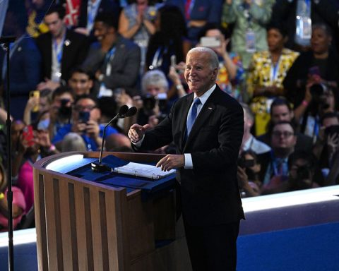 Biden rejects violence and calls for voting for Kamala