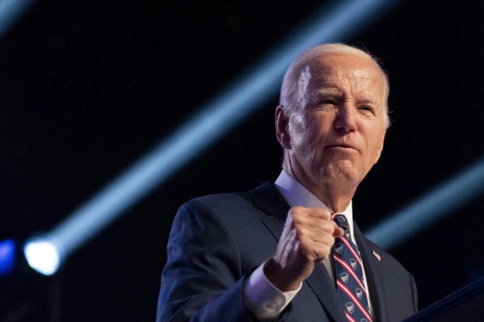 Biden says he left the race behind so his party can focus on beating Trump