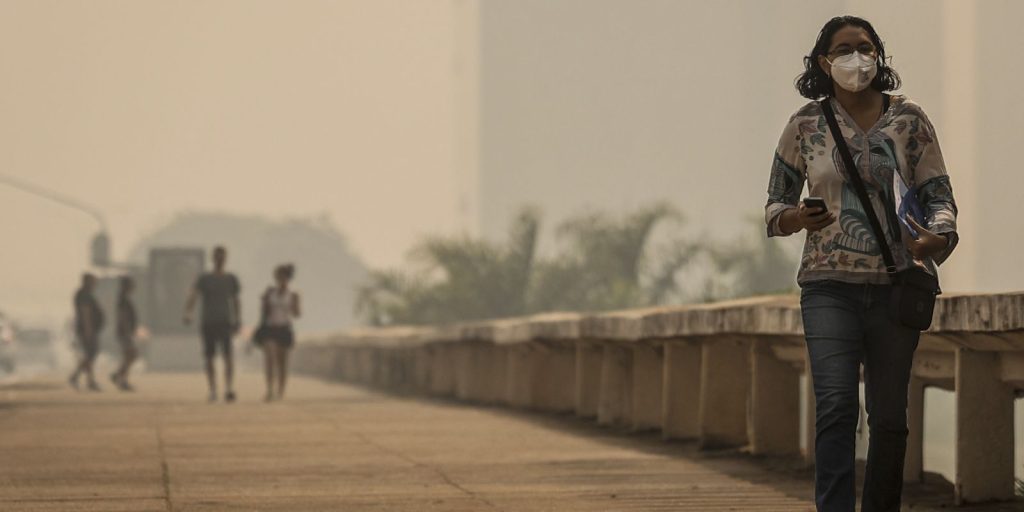 Brasilia and other capitals are covered by smoke from fires