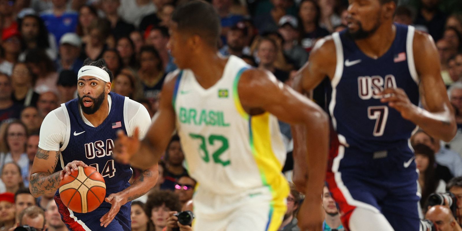 Brazil stops in the US and says goodbye to basketball at the Paris Games