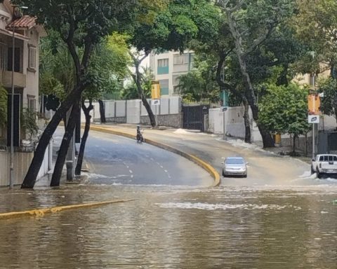 Broken water pipe reported on Andrés Bello Avenue