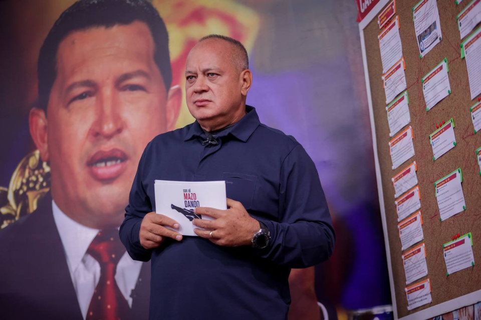 Cabello responds to Machado's call: Violence outbreaks planned for 17Aug