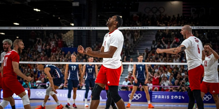 Cuban Wilfredo León, runner-up with Poland in Paris 2024 volleyball