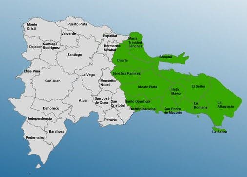 DN y 11 provincias en alerta por incidencia de vaguada y onda tropical