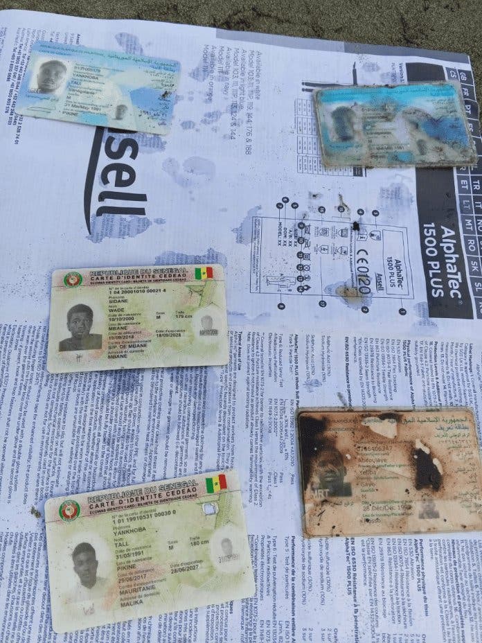 RD notificó a Senegal hallazgo de osamentas en yola con documentos senegaleses