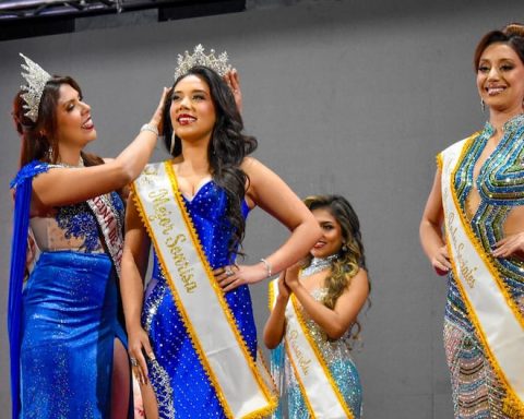 Daniela Rospigliosi was chosen Miss Tacna 2024 in a contested contest