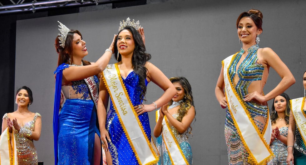 Daniela Rospigliosi was chosen Miss Tacna 2024 in a contested contest