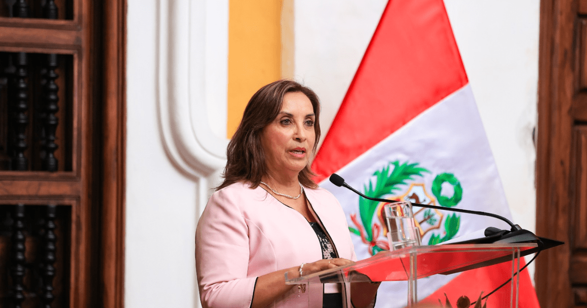 Dina Boluarte on electoral fraud in Venezuela: "Peru has condemned the lack of transparency"