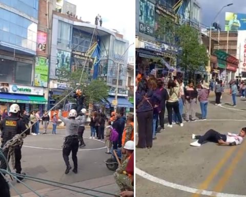 Drill 2024: Huancayo suffered an 8.8 earthquake (VIDEO)