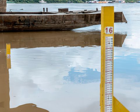 Due to severe drought, Madeira River reaches its lowest level in almost 60 years