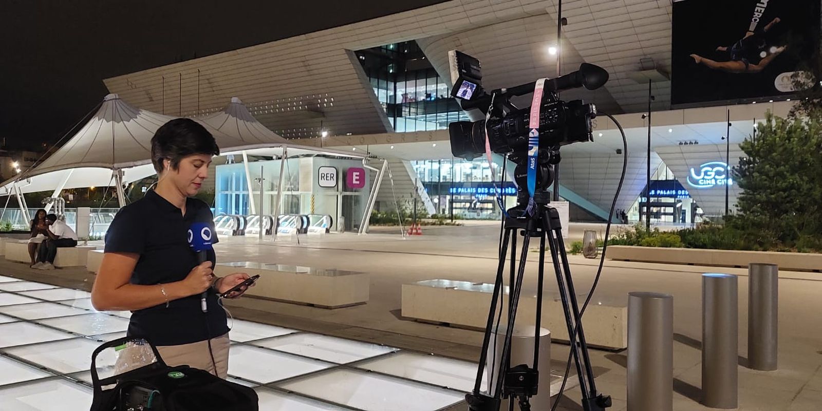 EBC reporter suffers harassment during coverage of the Paris Games