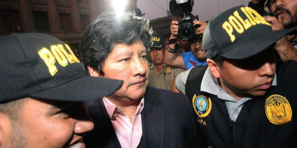 Edwin Oviedo, accused of killing two trade unionists, acquitted in Peru