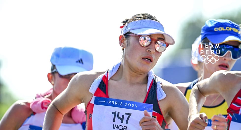 Evelyn Inga, the race walker who put Peru in the top 8 in the world