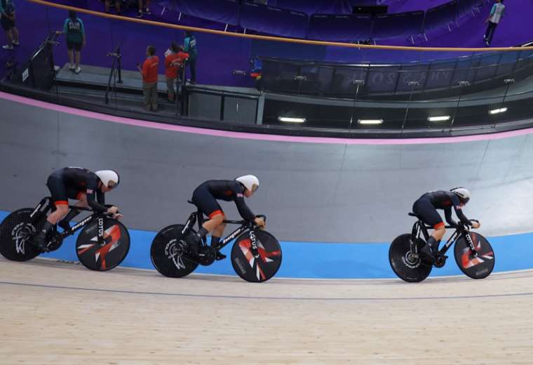 First gold for Great Britain in track cycling at Paris 2024