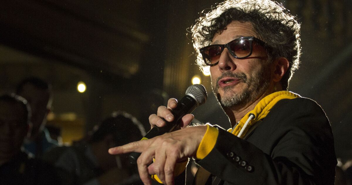 Fito Páez will offer a concert at the Zócalo in Mexico City: when and at what time will it be?