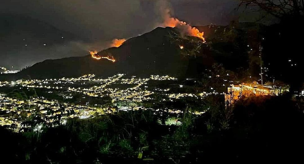 Forest fire gets out of control in Quillabamba - Cusco (PHOTOS)