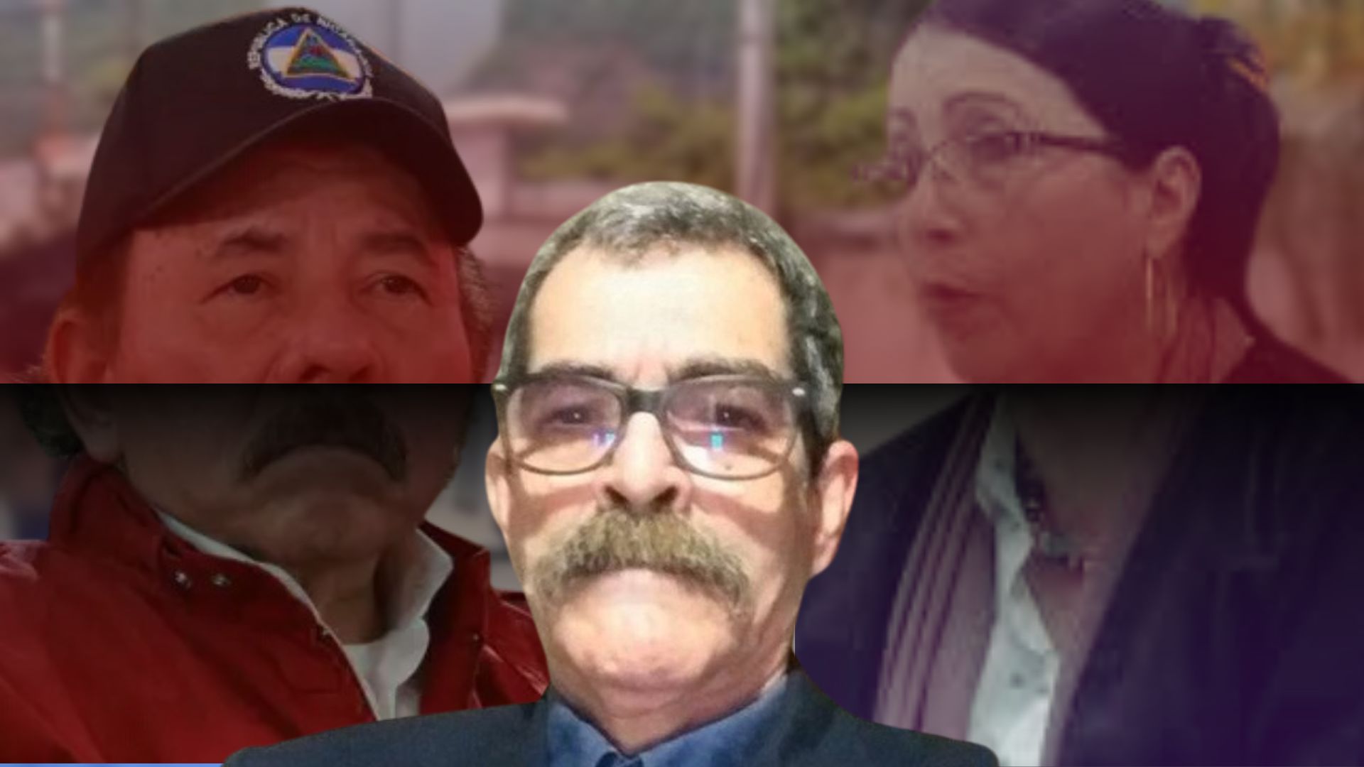 Former military man Eddie González, in the clutches of Ortega: without a lawyer and tried in secret