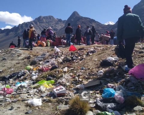 Huancayo: Call for clean-up of the Huaytapallana snow-capped mountain after the Santiago festival