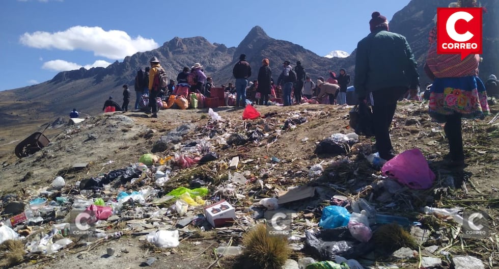 Huancayo: Call for clean-up of the Huaytapallana snow-capped mountain after the Santiago festival