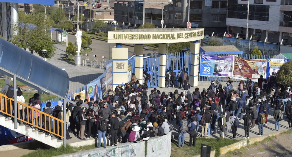 Huancayo: More than 5,000 apply to fill vacancies in 38 professional careers at UNCP