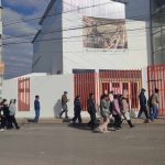 Huancayo: Parents of IE 30020 protest at Ugel and ask for prefabricated classrooms